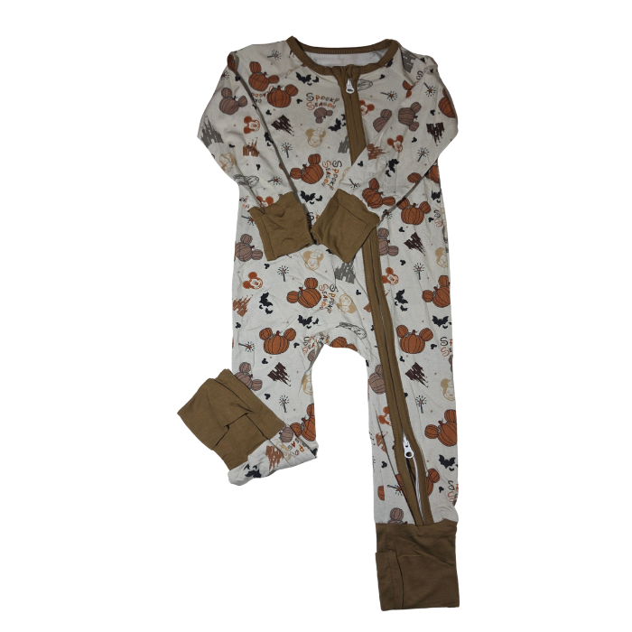 Spooky Season Mouse Bamboo Convertible Zippy