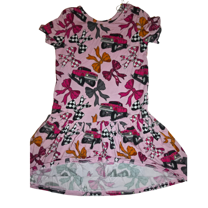 Pickups & Bows Bamboo Dress