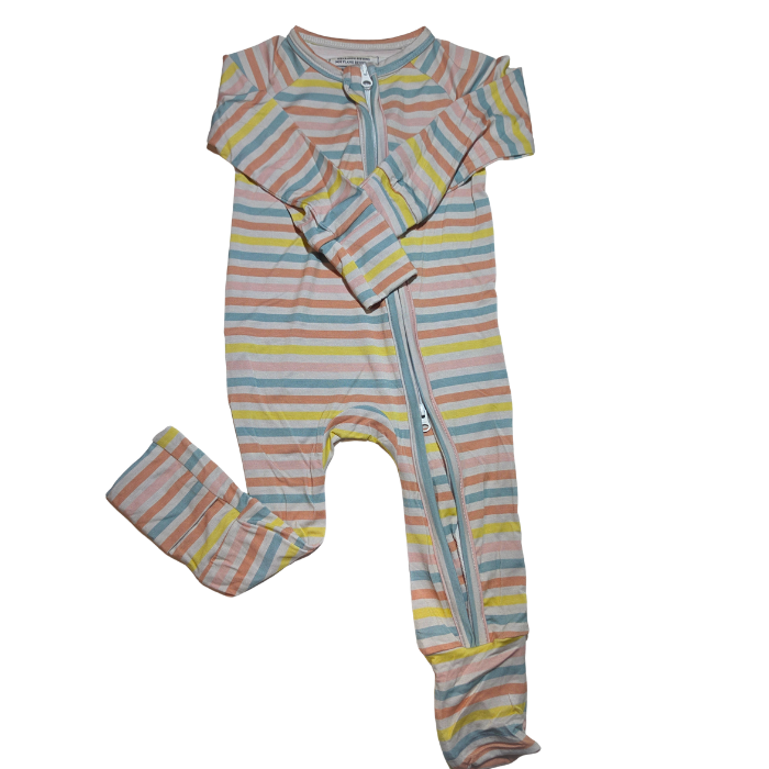 Pastel Stripes Bamboo Convertible Zippy