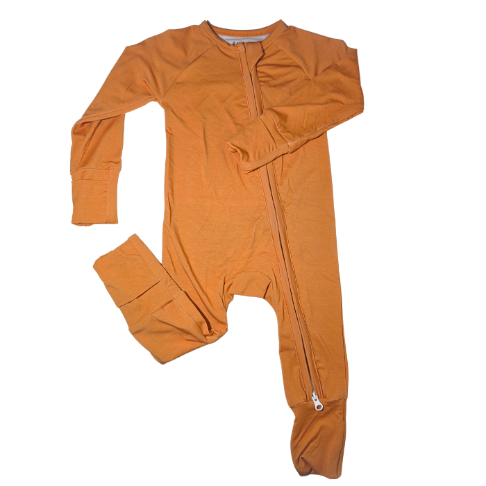 Vibrant Orange Bamboo Convertible Zippy