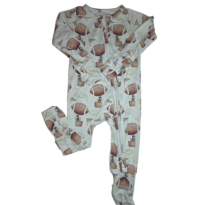 Geaux Tigers Bamboo Convertible Zippy