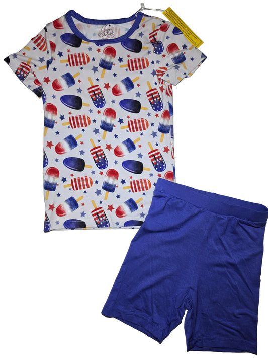 4th-sicles Bamboo Short Set (Biker Style)