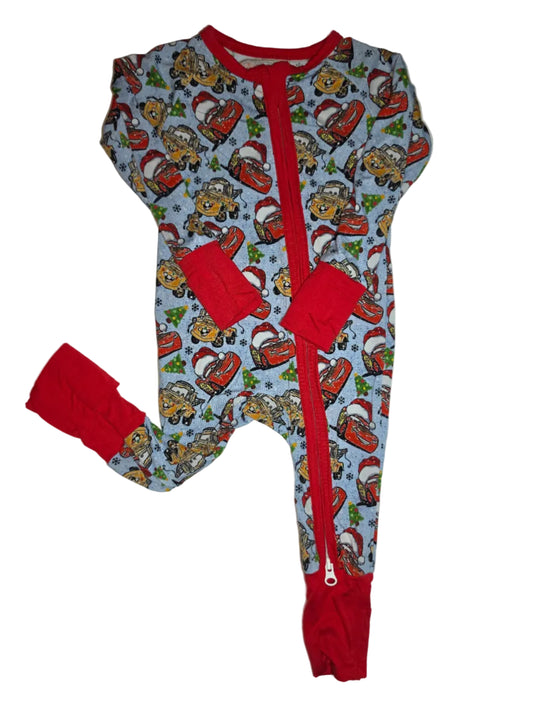 Lightning Christmas Bamboo Convertible Zippy