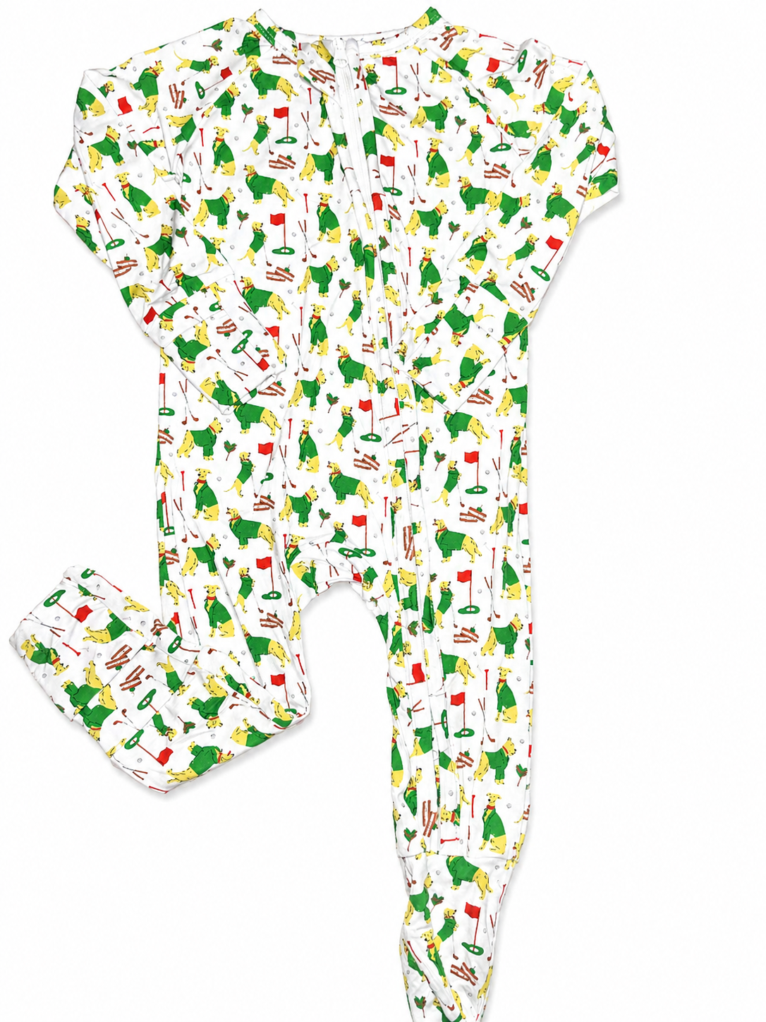 Golfing Dogs Bamboo Convertible Zippy