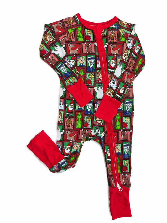 Classic Christmas Bamboo Convertible Zippy