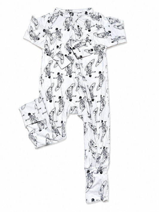 Surfin' Skelly Bamboo Convertible Zippy