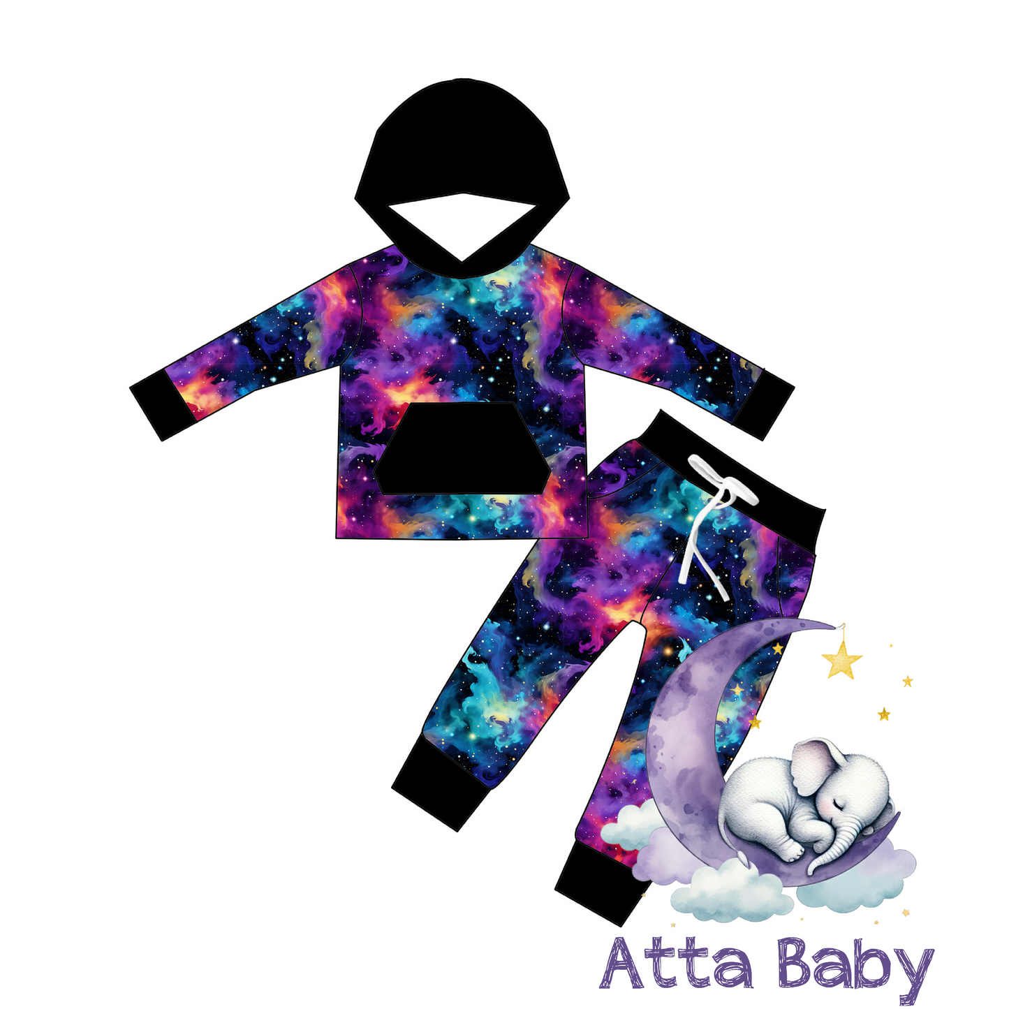 Galaxy Bamboo Jogger Set