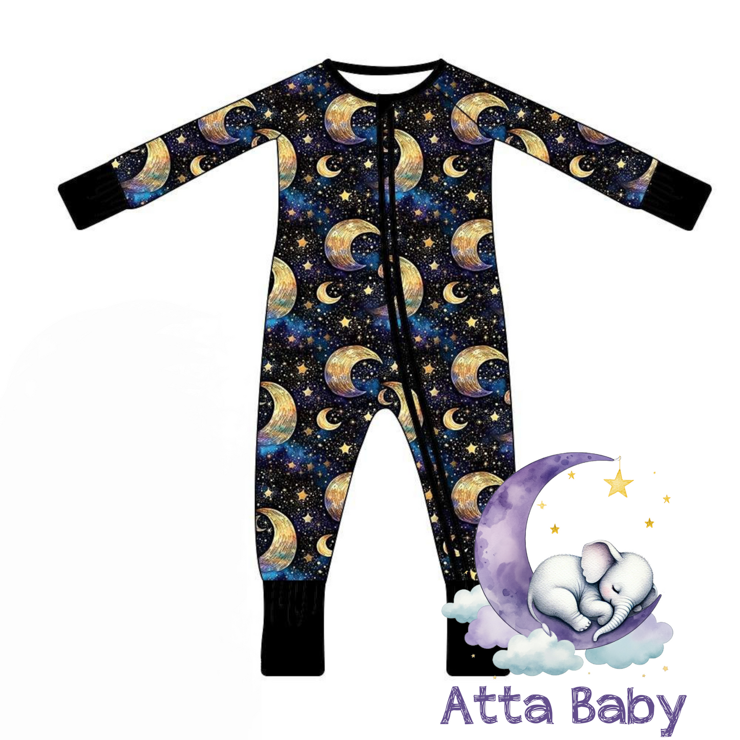 Moon Night Bamboo Convertible Zippy