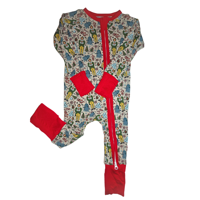 It's Santa!! Bamboo Convertible Zippy