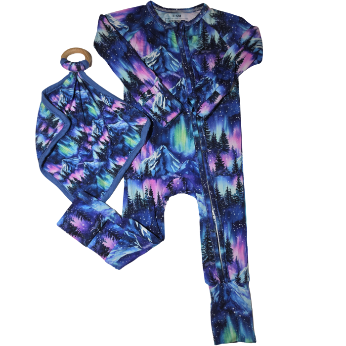 Aurora Bamboo Convertible Zippy w/Lovey