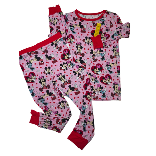 Mouse Sweethearts Bamboo 2-Piece Set