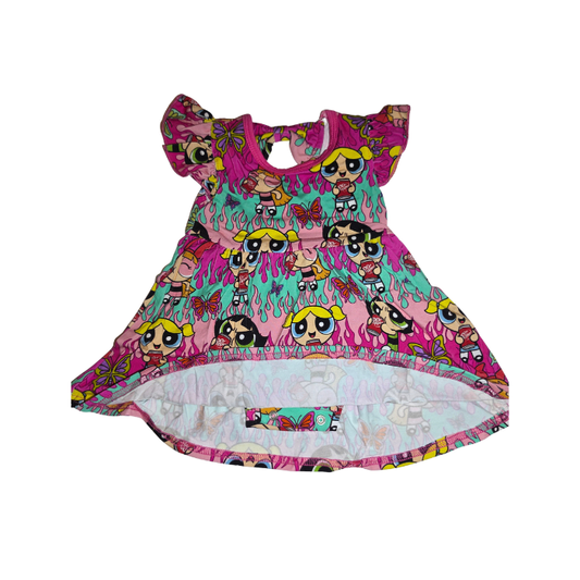 Dr. P Girls Bamboo Dress (Bodysuit)