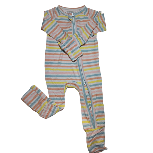 Pastel Stripes Bamboo Convertible Zippy