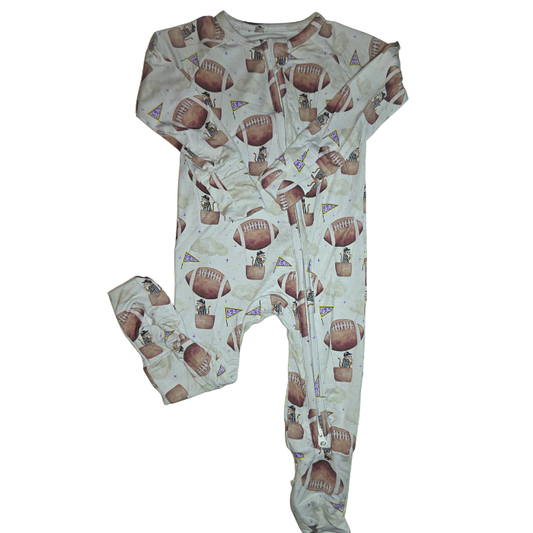 Geaux Tigers Bamboo Convertible Zippy