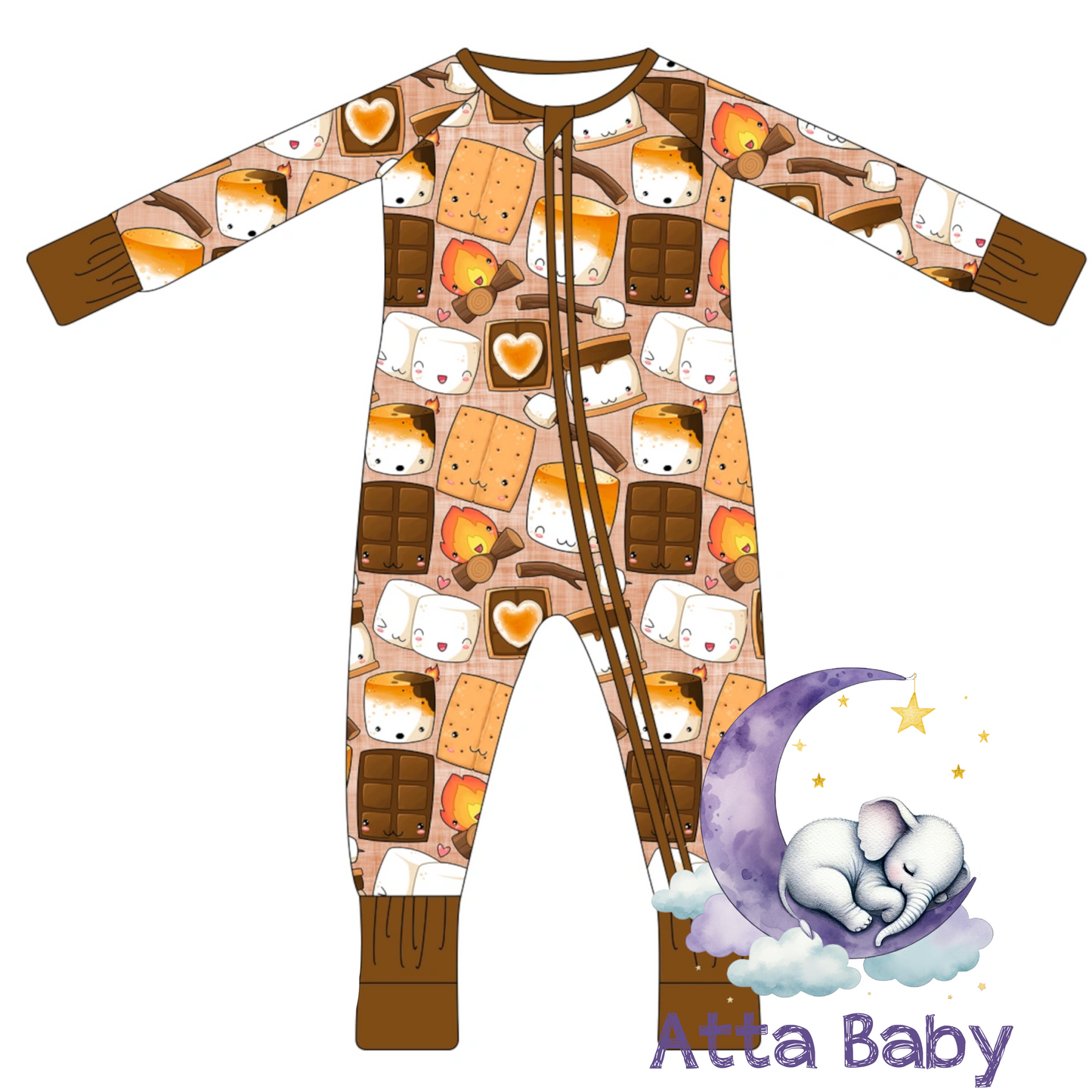 S'mores Bamboo Convertible Zippy
